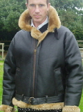 Classic Style Sheepskin Flying Jacket