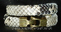 python snakeskin wrap bracelet